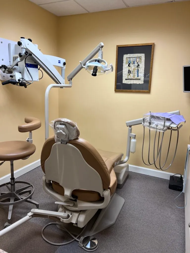 Examination room at Endodontic specialty care